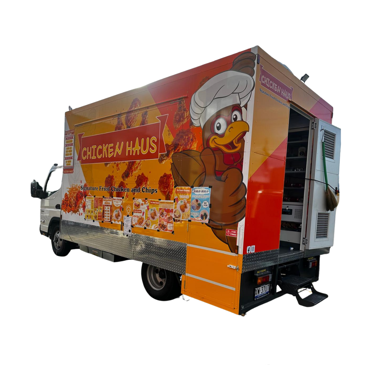 Professional Food Truck Conversion Service | Custom 4.5m Fit-Out (4500x2450x2200)