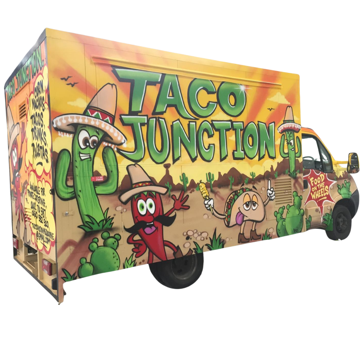 Taco Food Truck Conversion | 5m High-Volume Kitchen Fit-Out (5000x2450x2200)